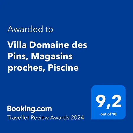 Holiday home Domaine Des Pins, Magasins Proches, Piscine
